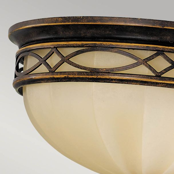 ELSTEAD Drawing Room FE-DRAWING-ROOM-FB 3 Light Flush