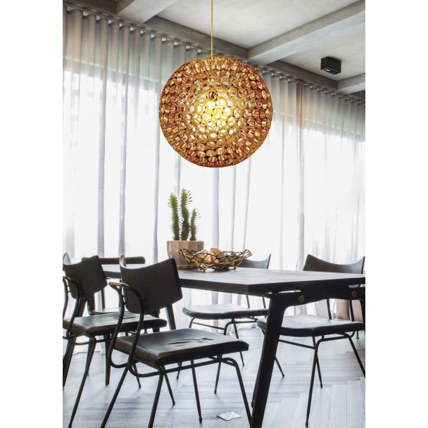 CANDELLUX 31-09074 ABROS ZWIS 50 1X60W E27 MIEDZIANY