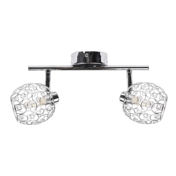 CANDELLUX 92-19141 HORUS LISTWA 2X40W G9 CHROM