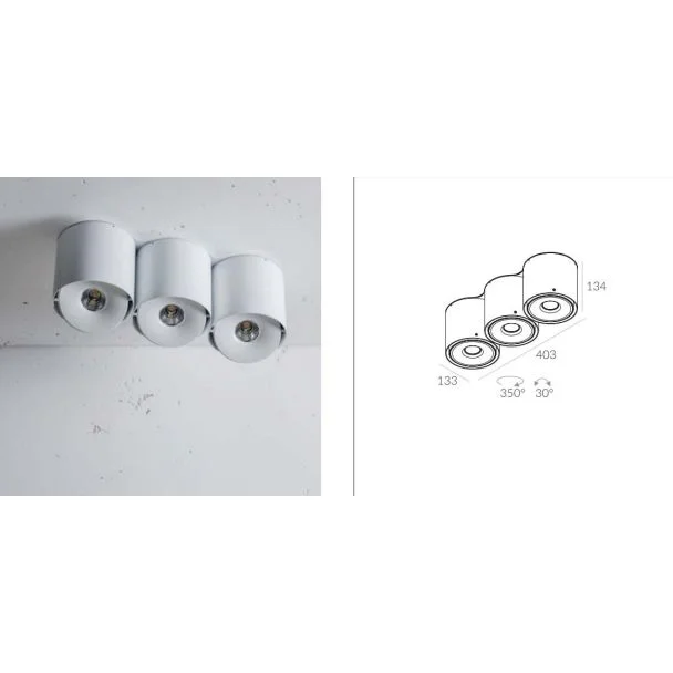 LABRA 3.1553 NEX 3 NT edge.LED 3x 12W Switch