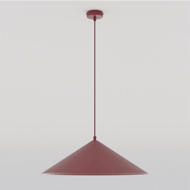 EMIBIG 1725/1L MONO 1L BURGUNDY OPAL Lampa wisząca