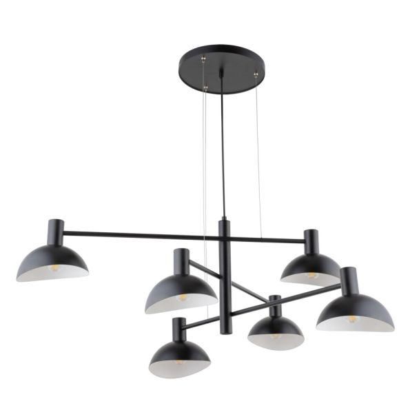 SIGMA 40531 ARTIS 6 lampa wisząca czarny