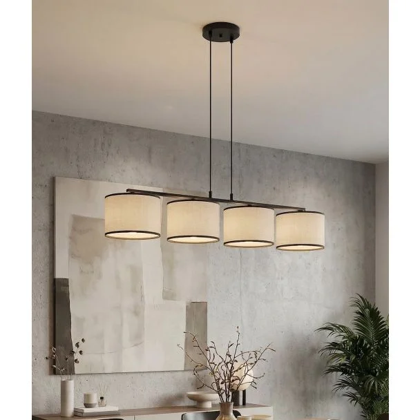EMIBIG 1656/4 ECO 4 BL GRAY LAMPA WISZĄCA