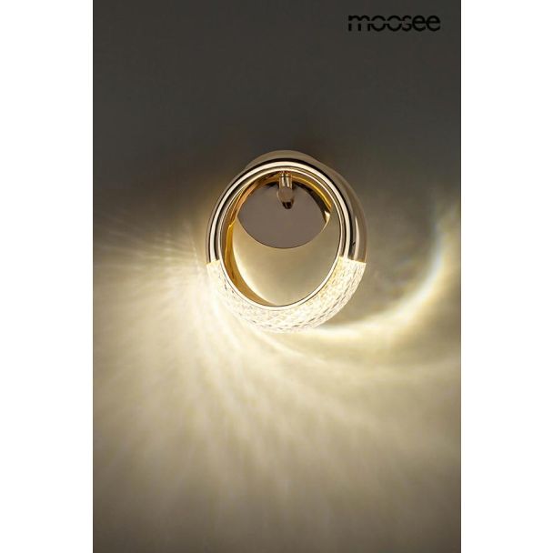 MOOSEE MSE010100320 MOOSEE lampa ścienna HELIOS złota
