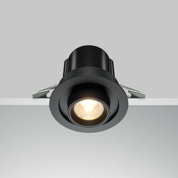 MAYTONI DL095-01-10W3K-B Hidden Downlight czarny