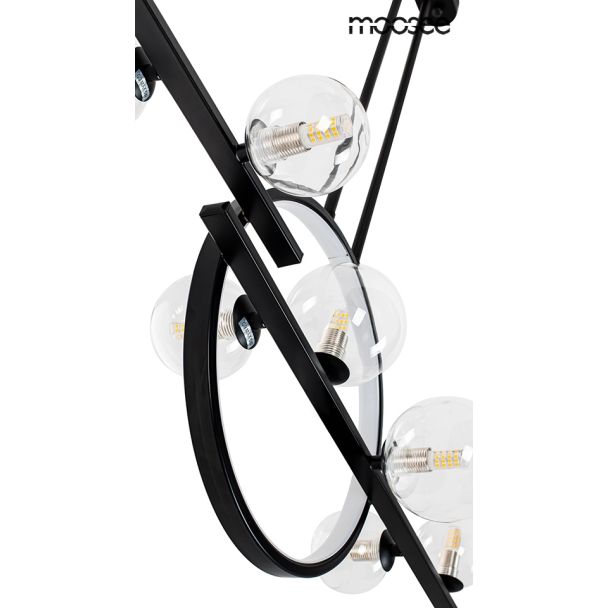 MOOSEE MSE010100346 MOOSEE lampa wisząca ALURE LINE TWIN 90 czarna