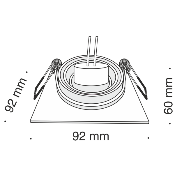MAYTONI DL024-2-01W Downlight Atom Downlight White
