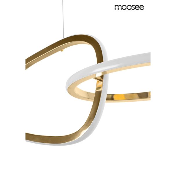 MOOSEE MSE1501100203 lampa wisząca JAZZ 3 złota