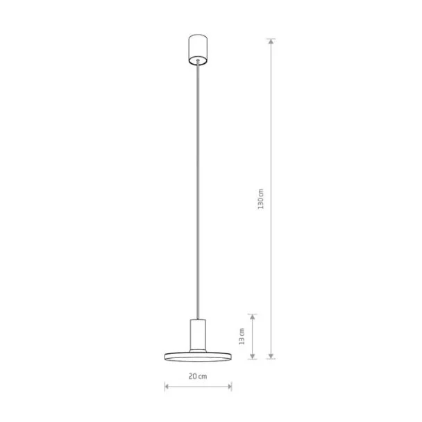 NOWODVORSKI 8102 HERMANOS B lampa wisząca