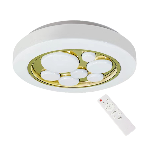 MILAGRO ML8128 Plafon BUBBLES GOLD 30W Ø390 mm