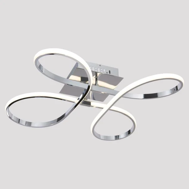WYPRZEDAŻ E-CRYSTAL 00506 LED CHROME BEND 54W 4000K