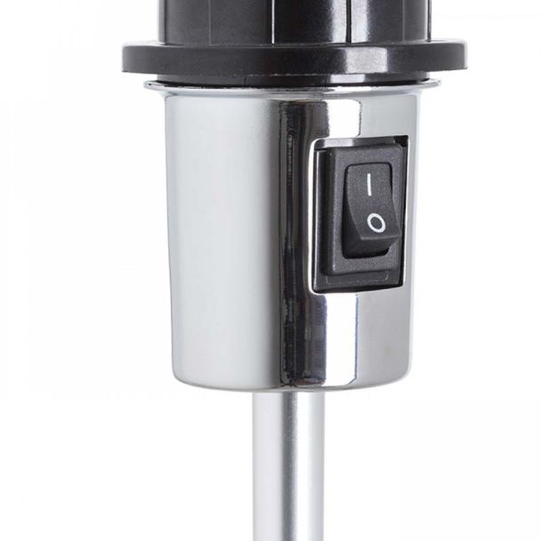 RENDL R12489 GARDETTE podłogowa aluminium 230V E27 42W