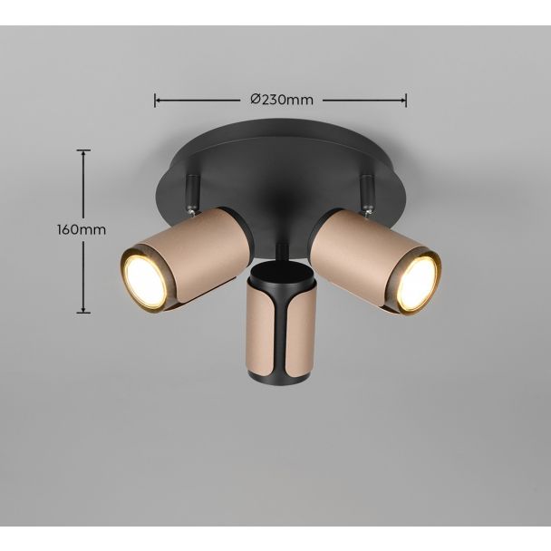 TRIO GILLAN 814530365 lampa sufitowa