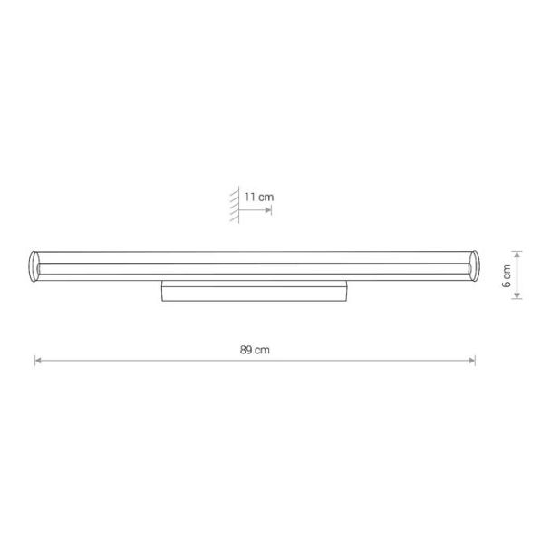 NOWODVORSKI 8172 ION LED L kinkiet