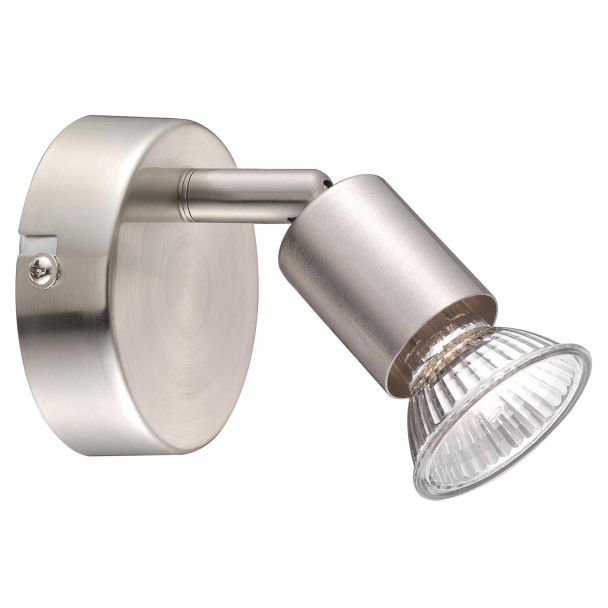 Luces Exclusivas MIRAMAR LE42488 LAMPA ŚCIENNA SPOT nikiel