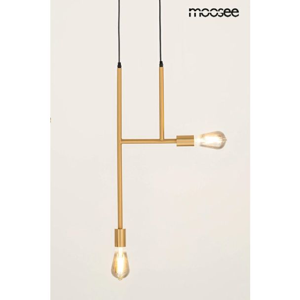 MOOSEE MSE010100395 MOOSEE lampa wisząca RIVA 2 złota