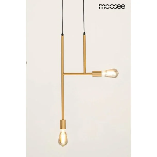 MOOSEE MSE010100395 MOOSEE lampa wisząca RIVA 2 złota