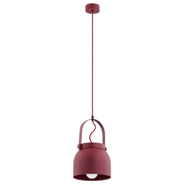 ARGON 8282 LOGAN lampa wisząca 1 pł. czerwony