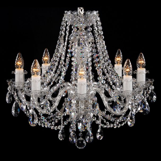 ECRYSTAL ZYR-08 Crystal-ANS (silver metal)