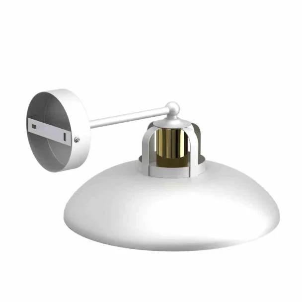 MILAGRO MLP7702 KINKIET FELIX WHITE/GOLD 1XE27