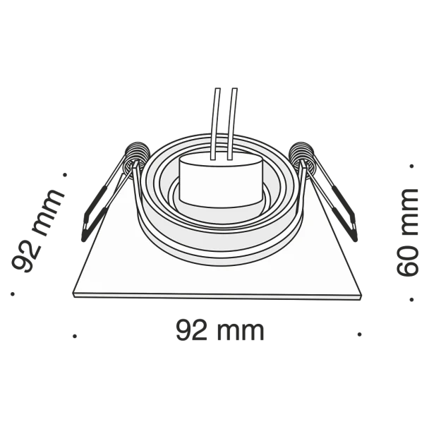 MAYTONI DL024-2-01B Downlight Atom Downlight Black