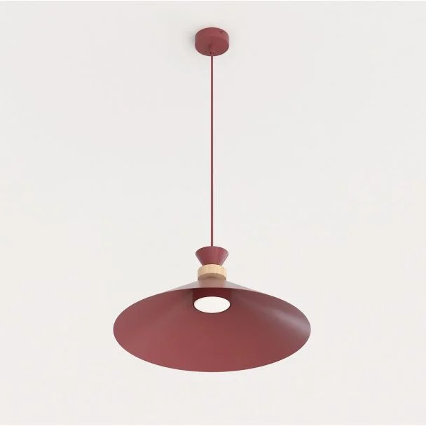EMIBIG 1751/1M OLIVO 1M BURGUNDY Lampa wisząca