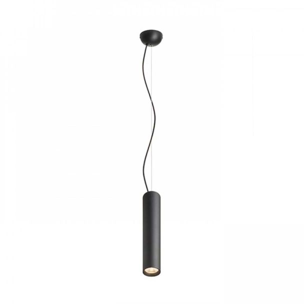 RENDL R12459 RIGA 28 wisząca czarna 230V LED 9W 38° 3000K