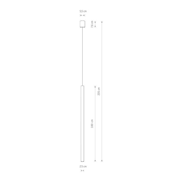 NOWODVORSKI 8436 LASER 1000 lampa wisząca