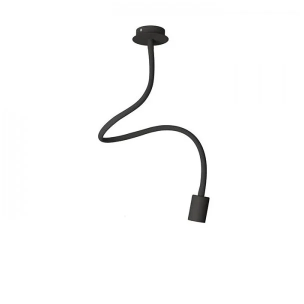 RENDL R12934 LOYD E27 I sufitowa czarna 230V E27 28W