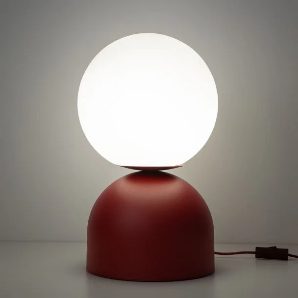 TK-LIGHTING 16217 MIKI BURGUND BIG LAMPKA NOCNA 1XE27