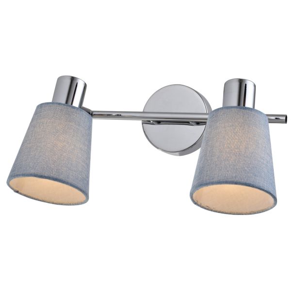 CANDELLUX 92-70654 PIN LAMPA SUFITOWA LISTWA 2X40W E14 CHROM