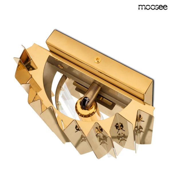 MOOSEE MSE010100365 MOOSEE lampa ścienna MAJESTIC złota