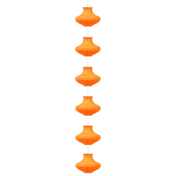 CANDELLUX 3494061-18 GRIFF - ZWIS /6 PAPIEROWY ŚR.25 ORANGE E-14 6X40W