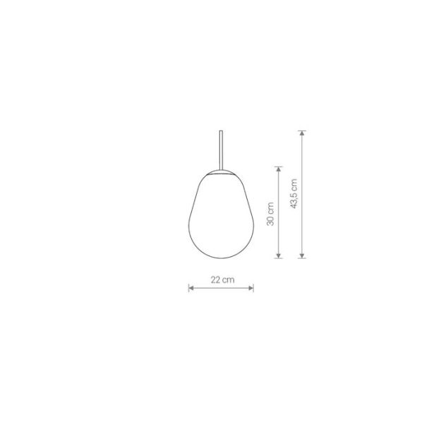 NOWODVORSKI 8534 CAMELEON PEAR S klosz/oprawa