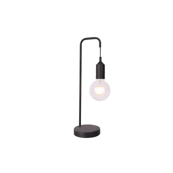CANDELLUX 50501194 LAMPA STOŁOWA LAREN 1 CZARNY