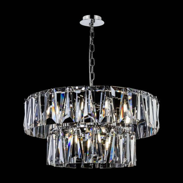 MAYTONI MOD043PL-12CH Modern Puntes Pendant Lamp Chrome