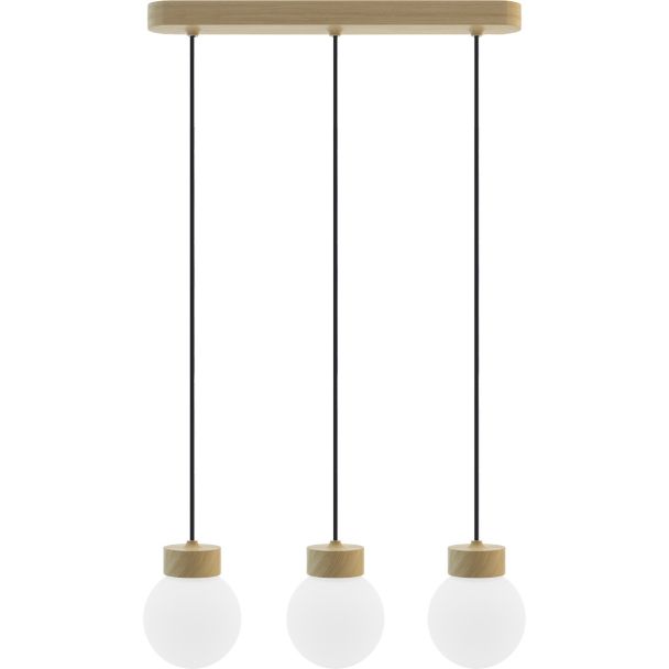 HELLUX 8570345 Lampa wisząca Barrel-Orb Kula 3pł