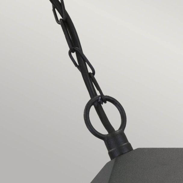 ELSTEAD YORK BL6B BLACK Chain Lantern