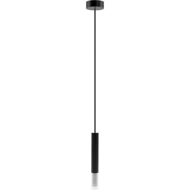 HELLUX 8621119 Lampa wisząca Madera2 Hexa 1pł klosz czarny