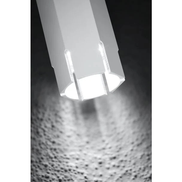 CANDELLUX 2282824 LAMPA SUFITOWA TUBA 1X25W GU10 6,3/12 BIAŁY