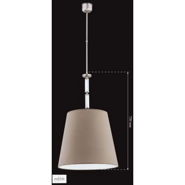KUTEK SPARONE SPA-ZWD-1(N/A) lampa wisząca z abażurem