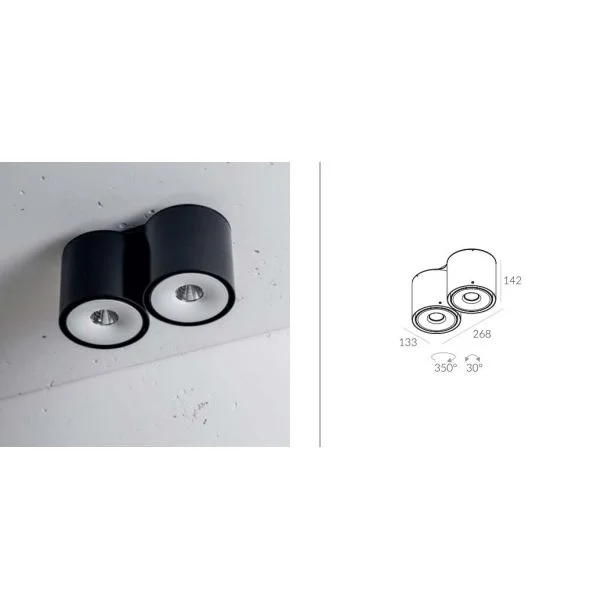 LABRA 3.0689 NEX 2 NT edge.LED 2x 6.5W On-Off