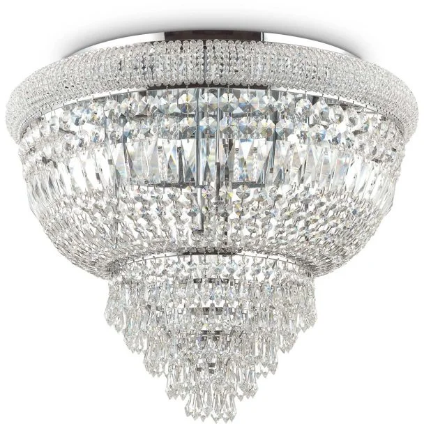 IDEAL LUX DUBAI PL6 CROMO 207186