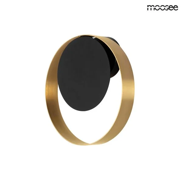 MOOSEE MSE010100339 MOOSEE lampa ścienna BAND złota / czarna