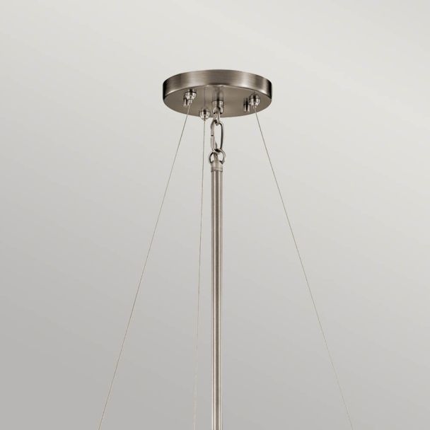 ELSTEAD Silver Coral KL-SILVER-CORAL-P-A 3 Light Duo-Mount Pendant