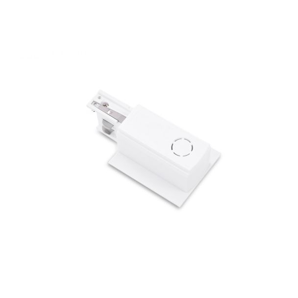 AZZARDO AZ4303 TRACK 3LINE END POWER RIGHT GIPS WH TECHNICAL TRACK WHITE zasilanie podtykowe 3-fazowy