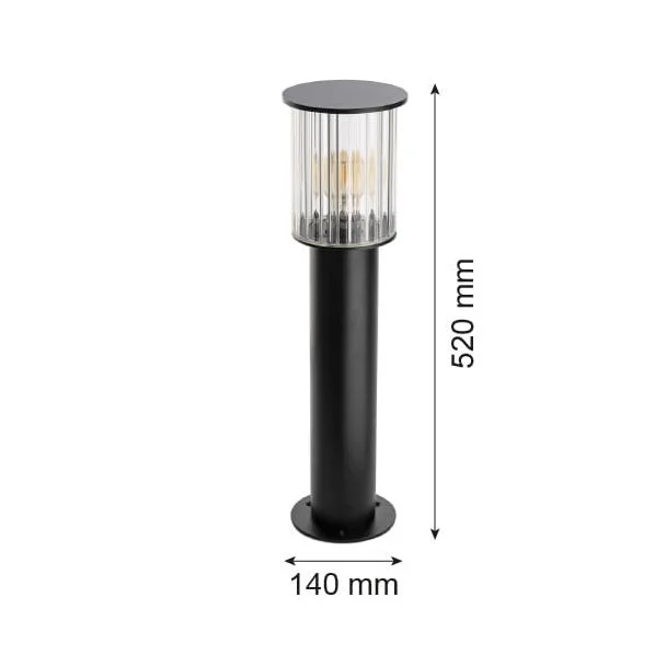 ARGON 8749 NORFOLK lampa ogrodowa stojąca 1pł., mała