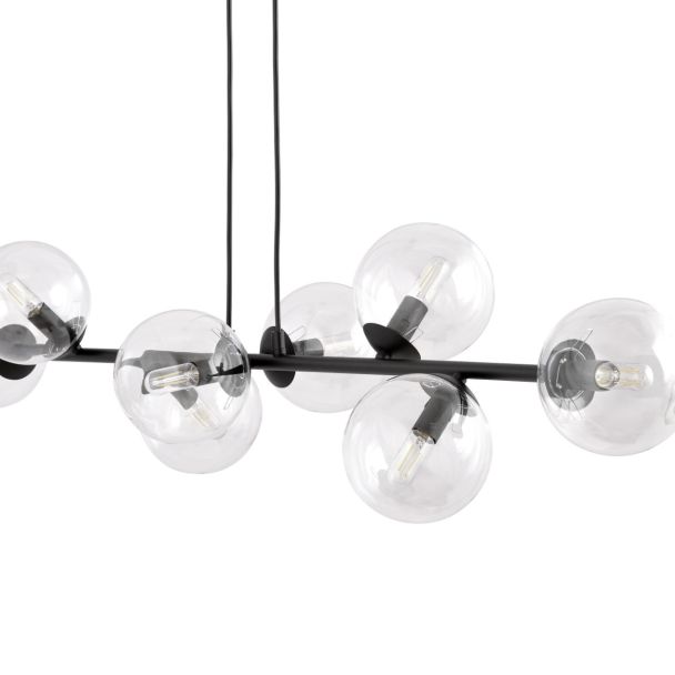 EMIBIG 874/8 LAMPA WISZĄCA ROSSI 8 BL TRANSPARENT