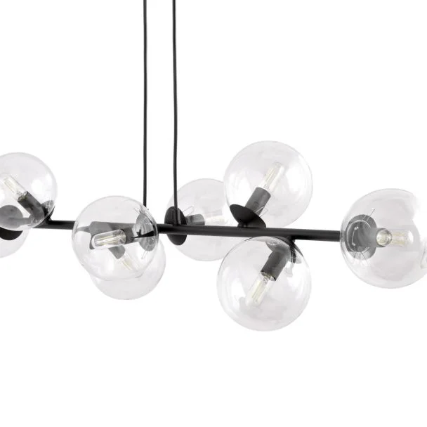 EMIBIG 874/8 LAMPA WISZĄCA ROSSI 8 BL TRANSPARENT