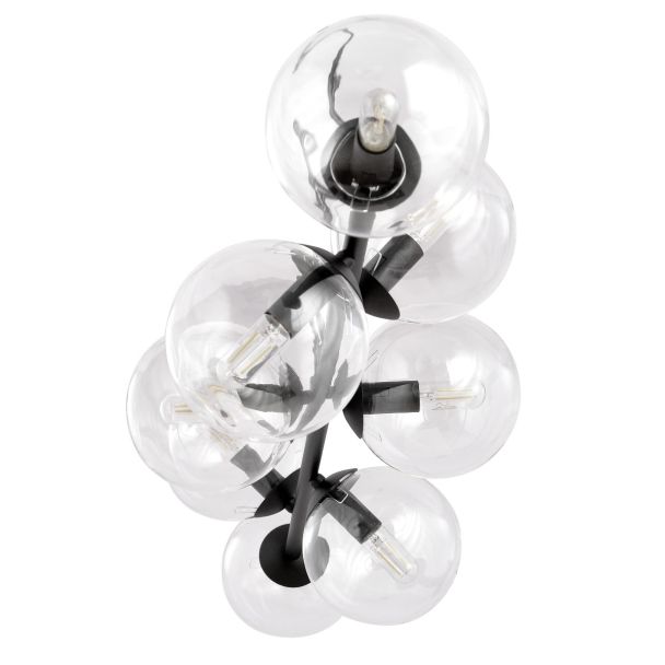 EMIBIG 874/8 LAMPA WISZĄCA ROSSI 8 BL TRANSPARENT
